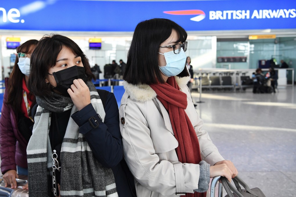 On Wednesday, British Airways and Lufthansa announced they were suspending all flights in and out of China, while a number of other airlines have scaled back their services to China. Photo: EPA