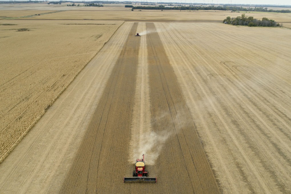 China brought in 3.09 million tonnes of soybeans from the US in December, 44 times the level a year ago, data from the General Administration of Customs showed. Photo: Bloomberg