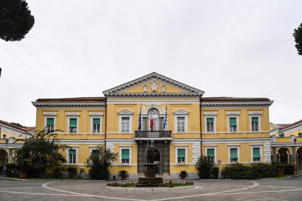The two Chinese tourists are being treated in isolation in Rome’s Spallanzani infectious diseases institute. Photo: Agence France-Presse
