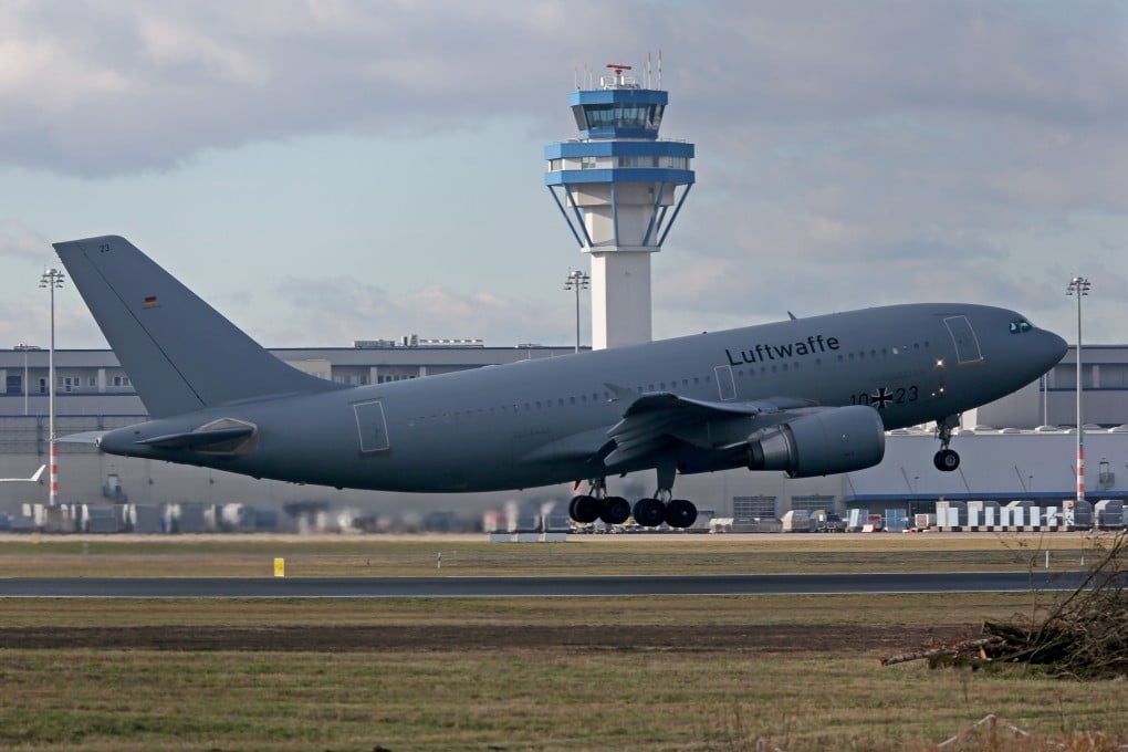 The German Air Force plane was due to evacuate around 90 Germans and 40 other nationals. Photo: dpa