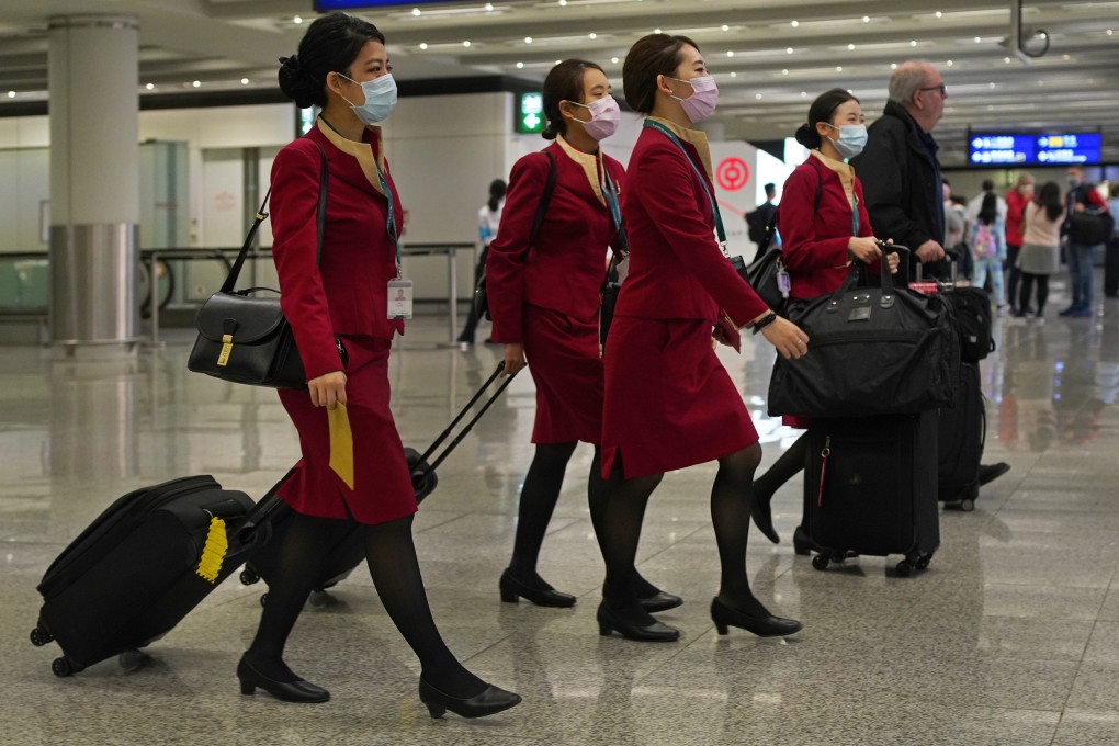 Cathay Pacific cabin crew have put pressure on the airline to suspend flights to mainland China following the coronavirus epidemic. Photo: AP