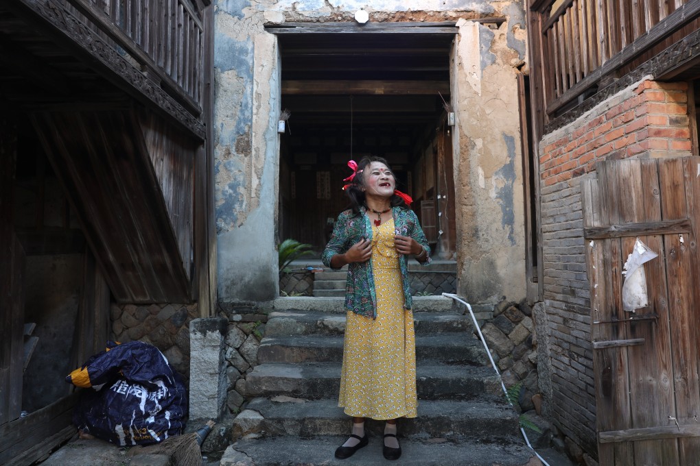 Liu Peilin in a village near Fuzhou, Fujian province, in China. Photo: Simon Song