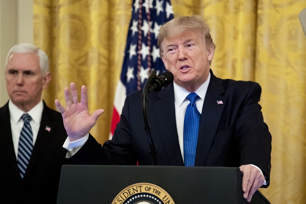 US President Donald Trump has issued an ordered temporarily stopping travellers who pose a risk of transmitting the coronavirus from entering the United States. Photo: EPA-EFE