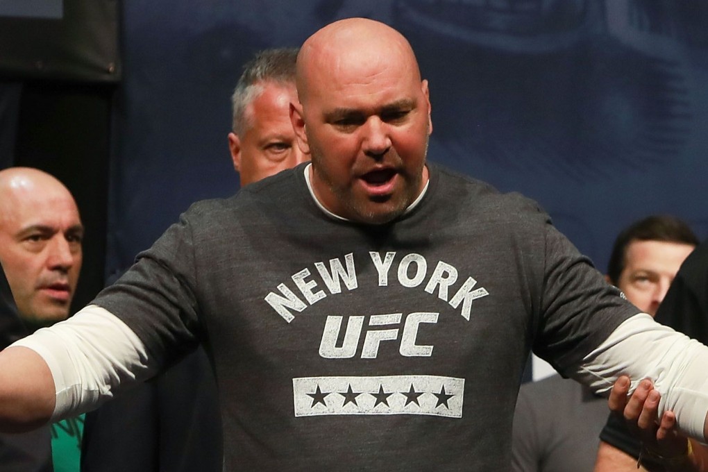 UFC president Dana White during the UFC 205 weigh-ins in 2016. Photo: AFP