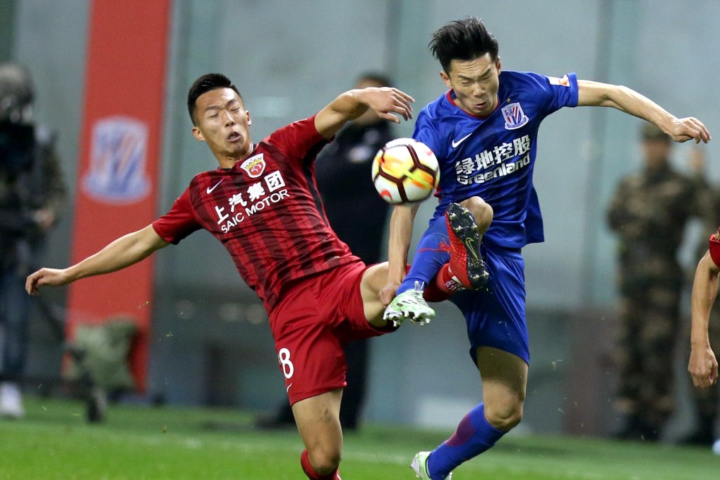 Shanghai Shenhua and SIPG in action in the 2018 Chinese Super League. Both teams are set to play AFC Champions League games in Australia. Photo: Xinhua