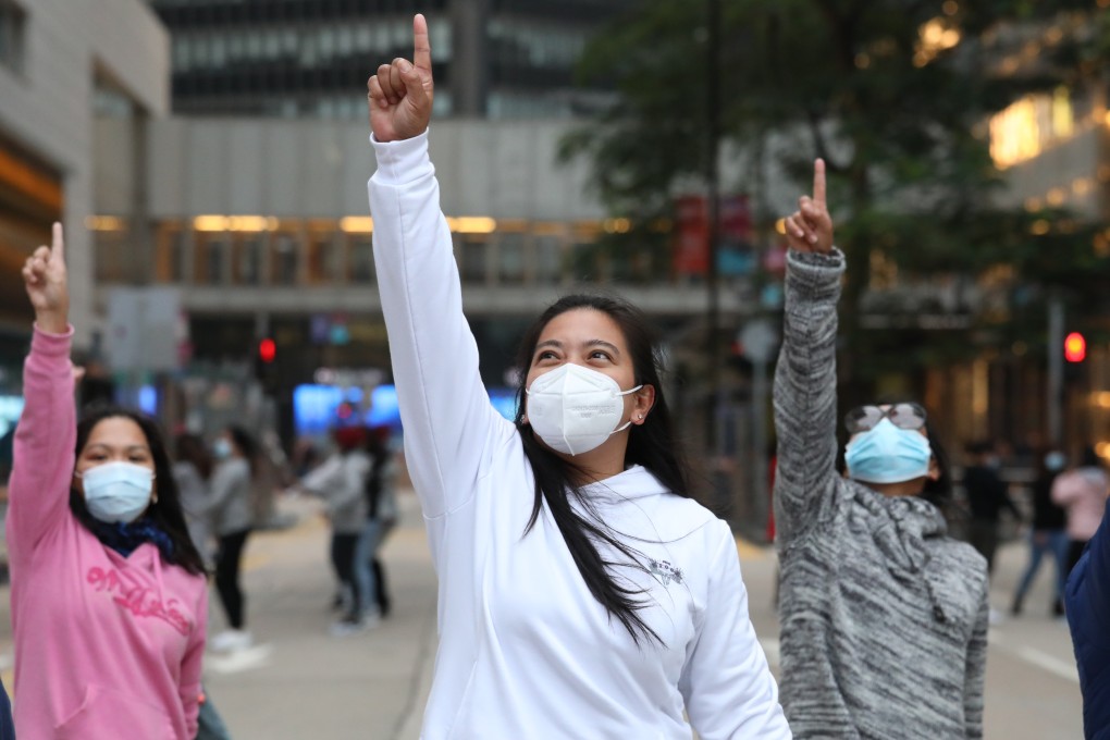Under the temporary measures, domestic helpers in Hong Kong will be quarantined if they return to the Philippines. Photo: Nora Tam