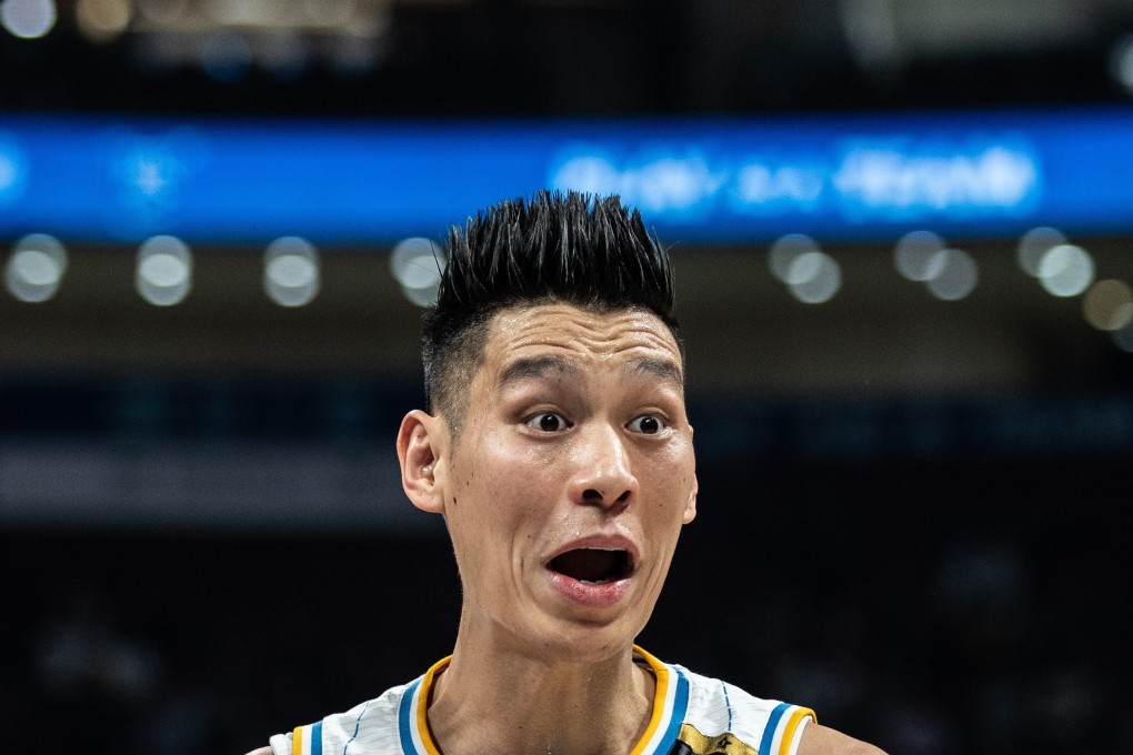 Jeremy Lin in action with the Beijing Ducks in the Chinese Basketball Association. Photo: Xinhua