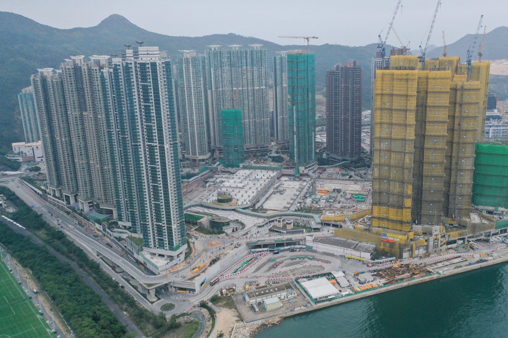 Aerial view of Lohas Park in New Territories, Hong Kong. Photo: Martin Chan