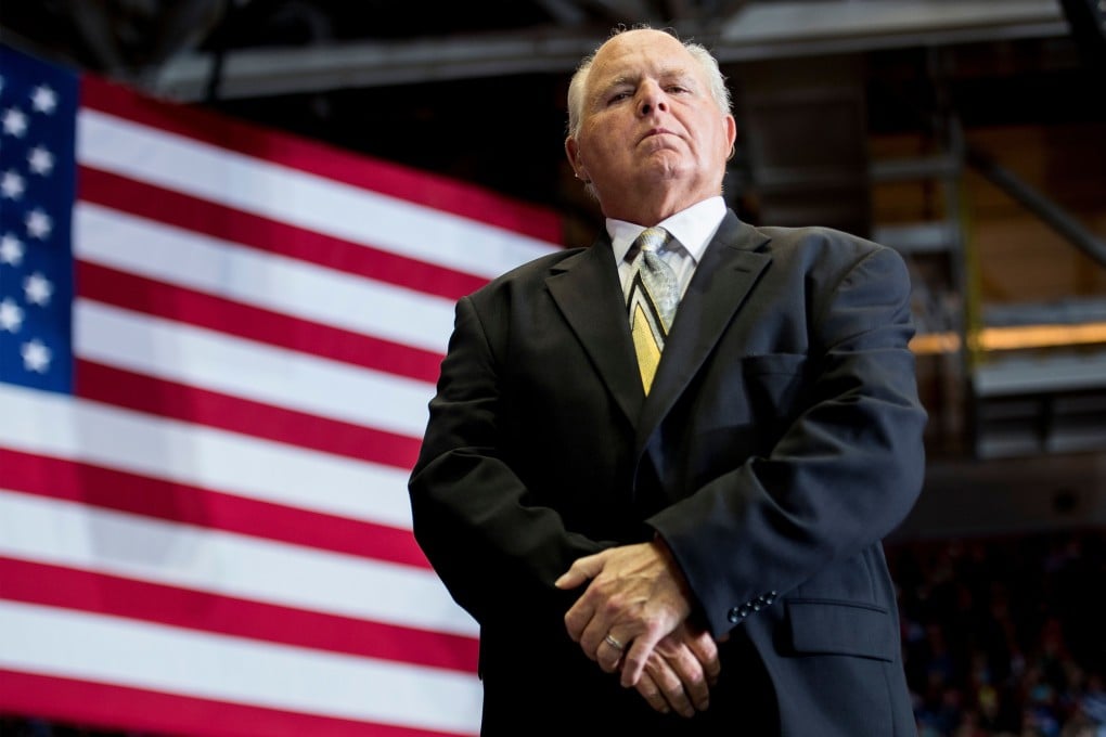 Rush Limbaugh has commanded a weekly audience of about 20 million listeners. Photo: TNS