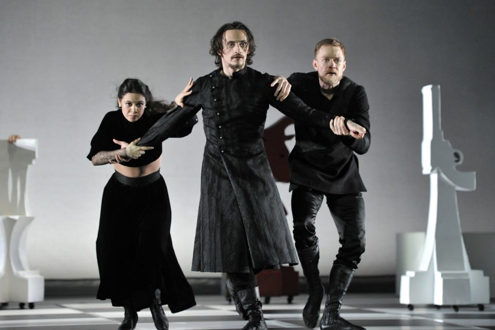 Sergei Polunin (centre) stars as Grigori Rasputin in a self-produced piece on the infamous Russian mystic. Polunin says he won’t say sorry for his online rants and wants to stop every war in the world. Photo: Corbis via Getty Images