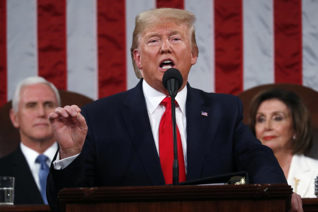 President Donald Trump said his predecessors had failed to stand up to China. Photo: AP