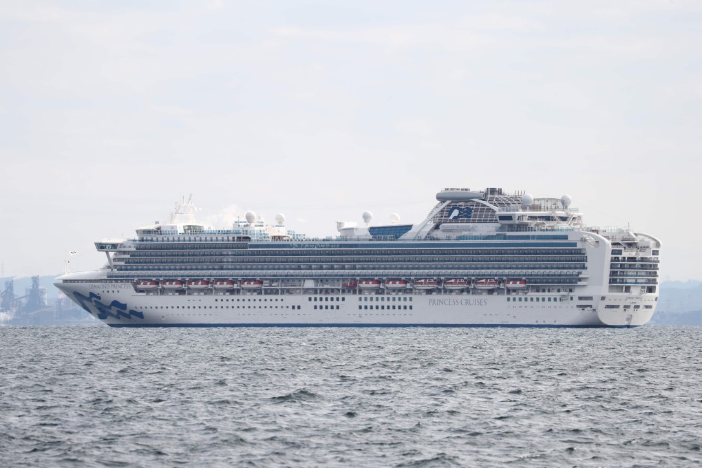 Some 3,700 passengers and crew are on board the Diamond Princess cruise ship. Photo: AFP
