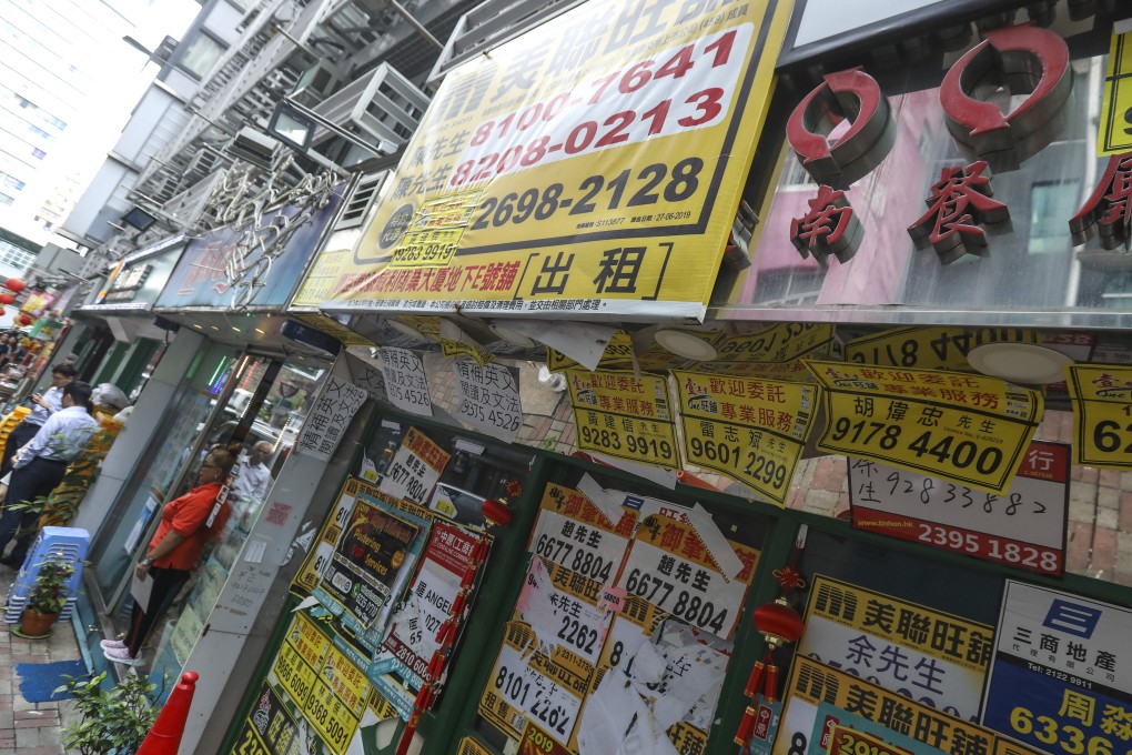 Closed restaurants in Wan Chai. Photo: Nora Tam