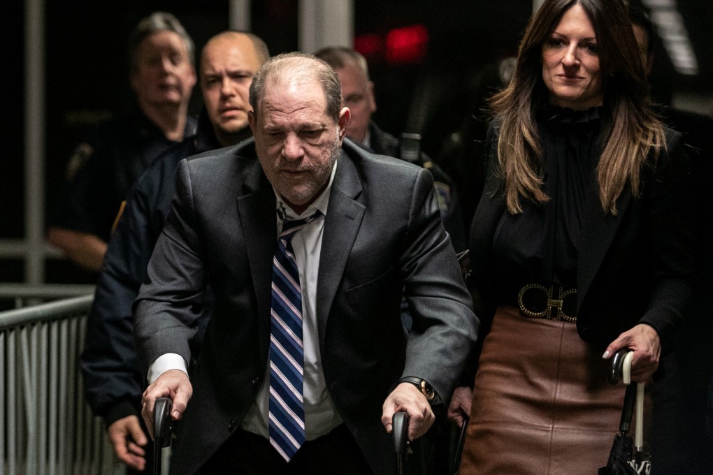 Film producer Harvey Weinstein leaves New York Criminal Court for his sexual assault trial. Photo: Reuters