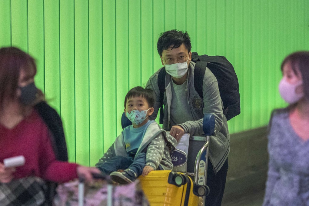 Travellers arriving at Los Angeles International Airport on Sunday, just before the US put strict travel restrictions into effect to fight the spread of the coronavirus. On Wednesday, public health experts told a House subcommittee that travel bans and quarantines are not helpful in containing the outbreak. Photo: Getty Images via AFP