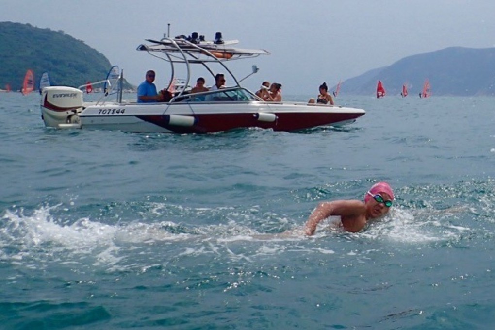Bill Thorley racing in the Clean half marathon 15km open-water swim success – he and his teammates have opted against travelling to Doha amid fears of quarantine. Photo: Ken Thorley
