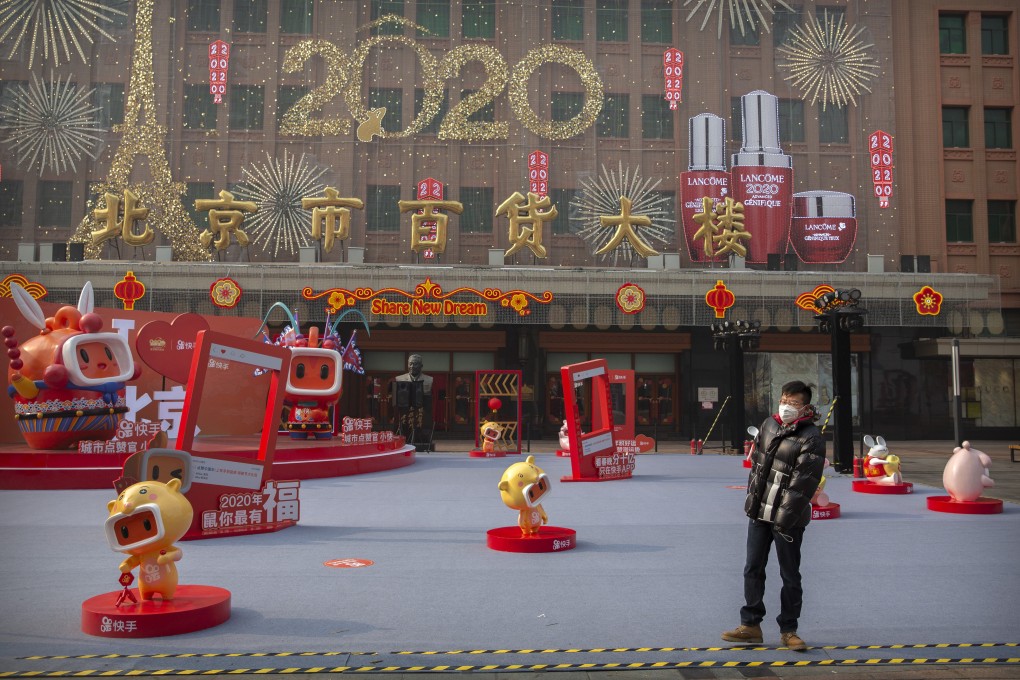 Shopping centres across the country are practically deserted, spelling tough times ahead for international luxury brands that have for years relied on China as their largest and fastest-growing market. Photo: AP