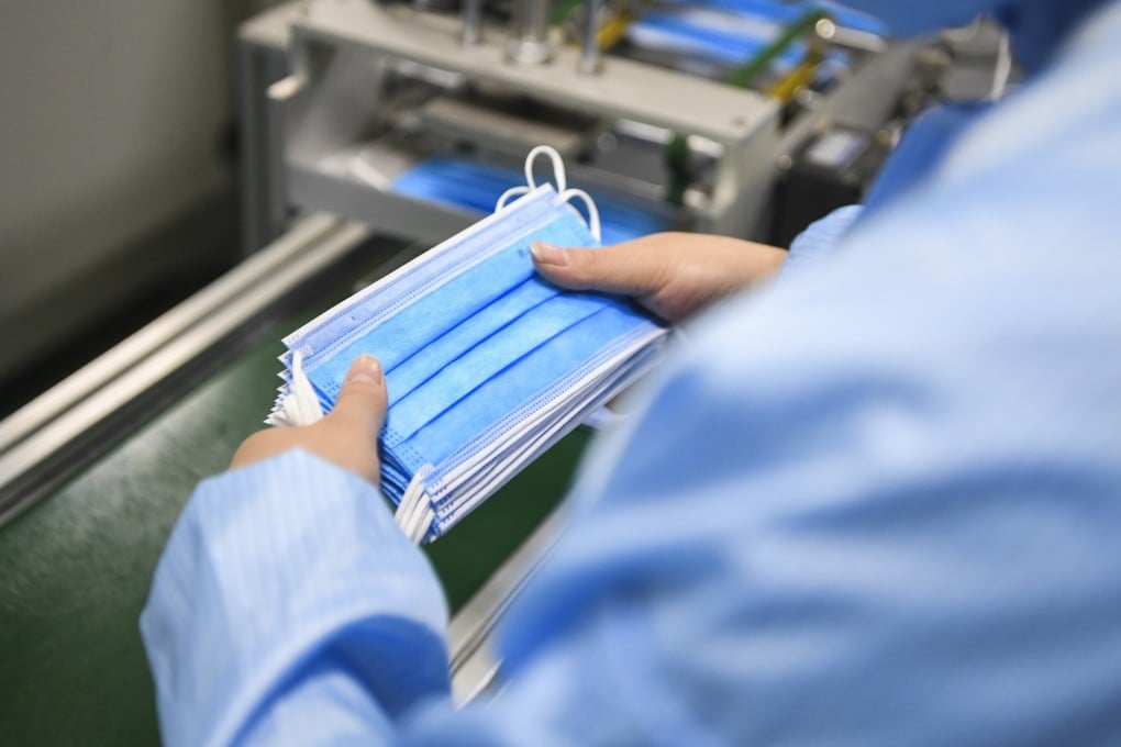 The city of Dali has apologised for seizing and distributing a consignment of masks that had been ordered by authorities in Chongqing. Photo: Xinhua