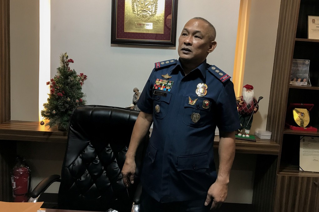 Colonel Romeo Caramat, chief of the Philippine National Police Drug Enforcement Group. Photo: Reuters