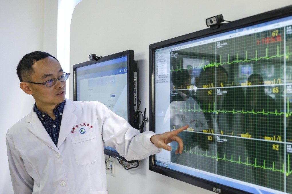 Hangzhou-based WeDoctor Group, backed by Tencent, provided about 777,000 online consultations between January 23 and 30. Photo: Nora Tam