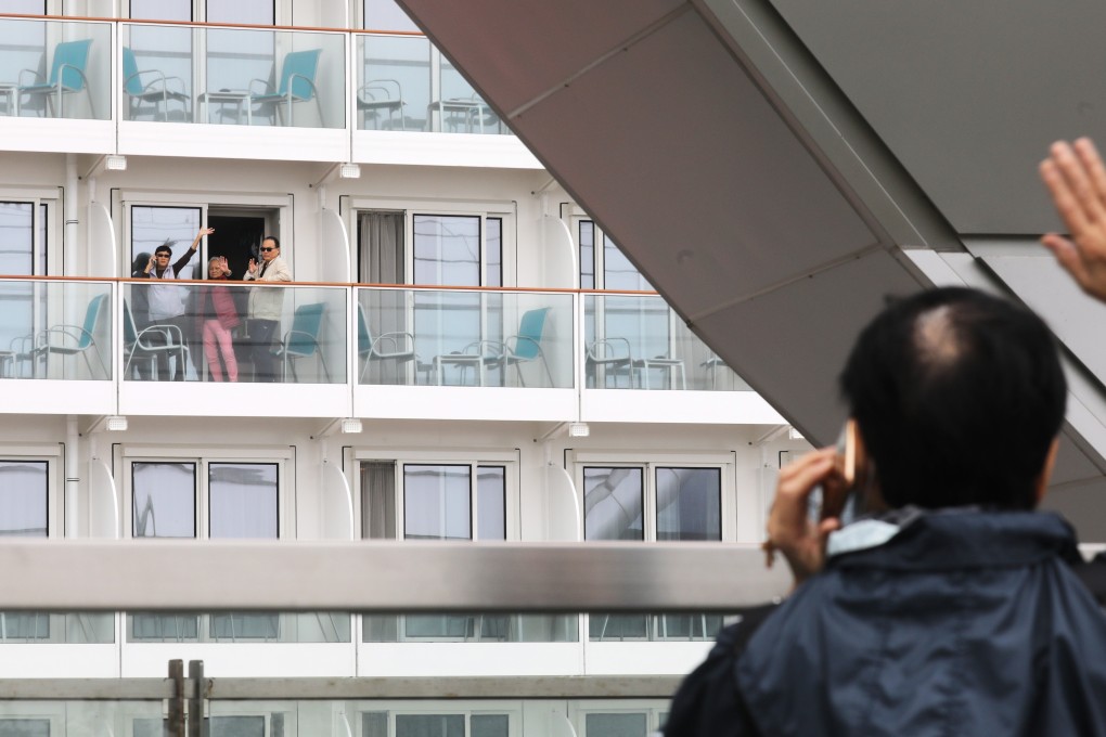 Passengers on board the World Dream cruise ship. Photo: Dickson Lee