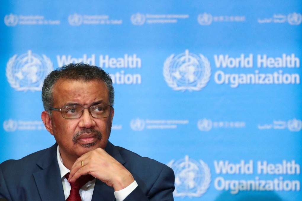 WHO director general Tedros Adhanom Ghebreyesus says the head of a WHO-led international mission will leave for China on Monday or Tuesday. Photo: Reuters