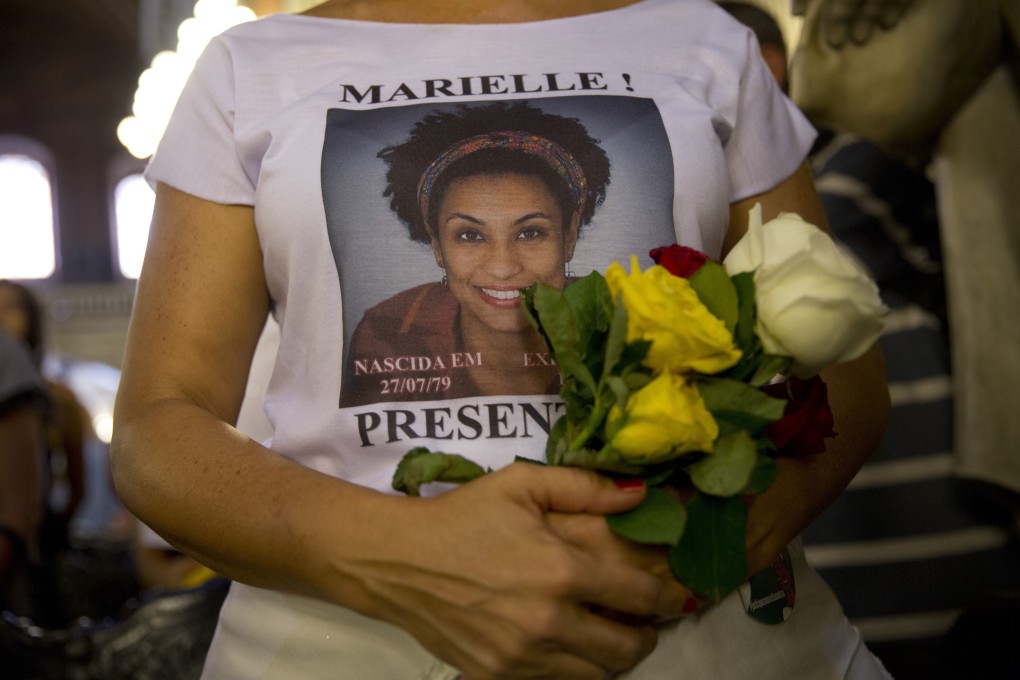 The murder of councilwoman Marielle Franco shocked many in Brazil and overseas. File photo: AP