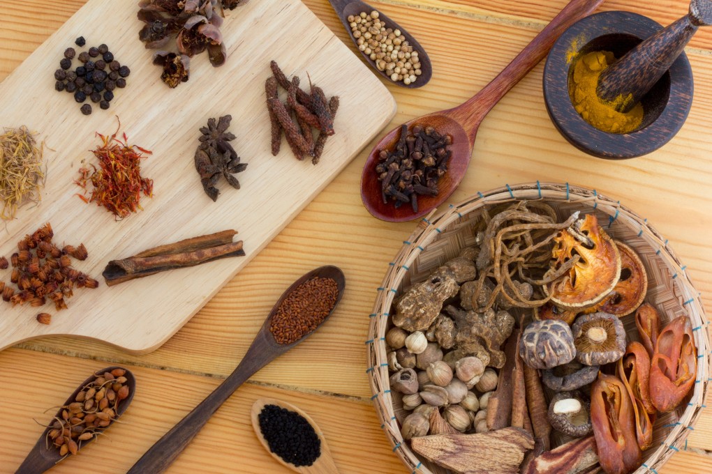 Herbs from traditional Chinese medicine are being used to create skincare products. Commercial products based entirely on TCM are still rare, but a Hong Kong doctor creates tailor-made all-TCM skincare for patients. Photo: Shutterstock