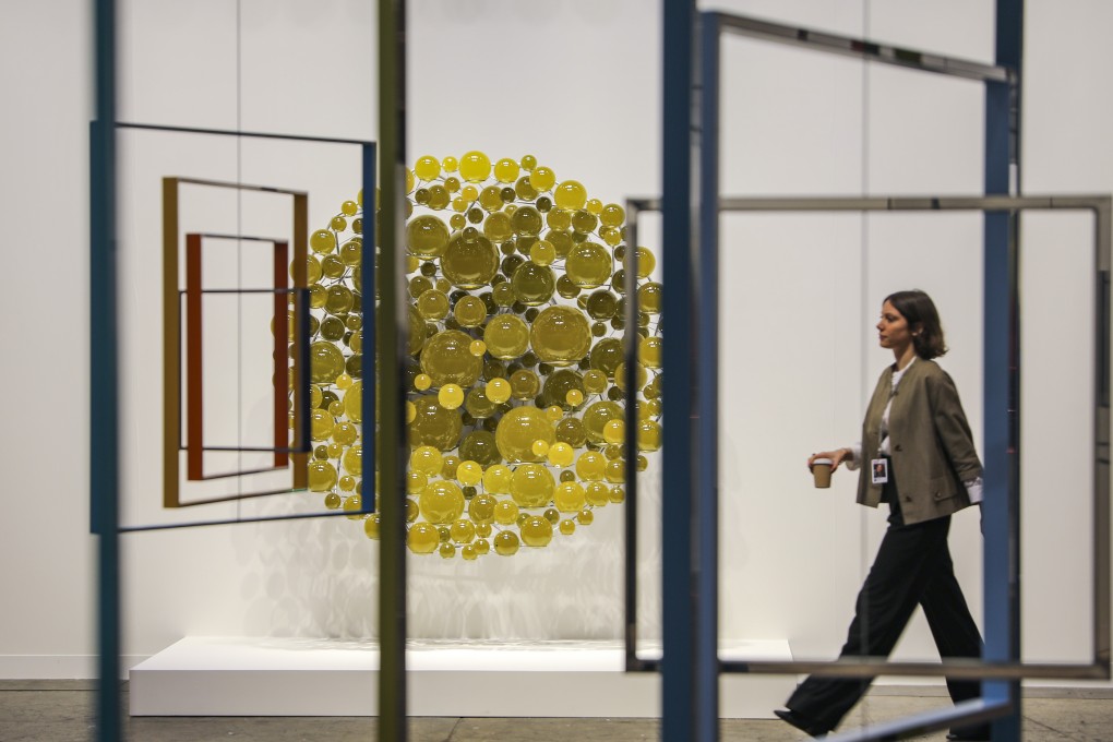 Olafur Eliasson's Light Matter Collective 2019 on display at Art Basel Hong Kong last year. The event, which drew 88,000 visitors in 2019, has been cancelled this year because of the effects of the coronavirus outbreak centred on China. Photo: K.Y. Cheng