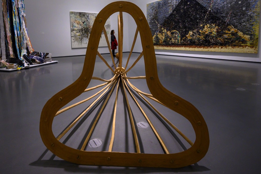 An exhibit at the Baltimore Museum of Art in Baltimore, Maryland, the US. The museum will buy only works by women for a year as a step to addressing a huge gender imbalance in the artists its collection represents. Photo: AFP via Getty Images