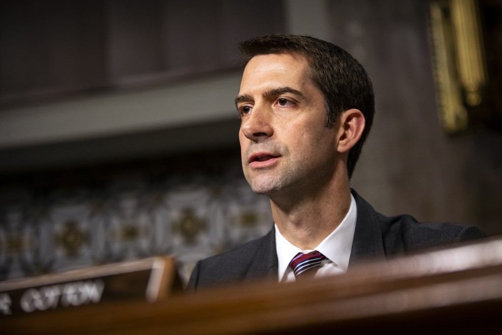 Republican Senator from Arkansas Tom Cotton. Photo: EPA-EFE