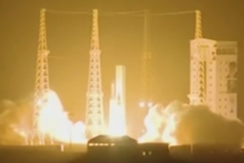The rocket was launched from Iran’s Imam Khomeini Space Centre, a facility under the control of the country’s defence ministry. Photo: AP