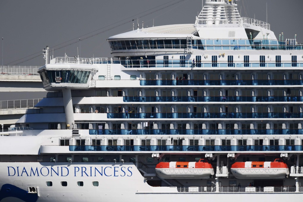 Thousands are being quarantined on the Diamond Princess cruise ship in a lockdown set to last until February 19. Photo: AFP