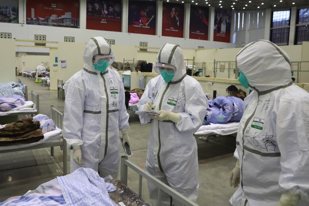 Doctors said the rate of infection among colleagues had hit morale. Photo: Xinhua