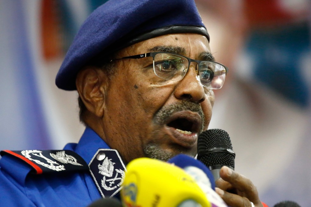 Omar al-Bashir in 2018. Photo: AFP