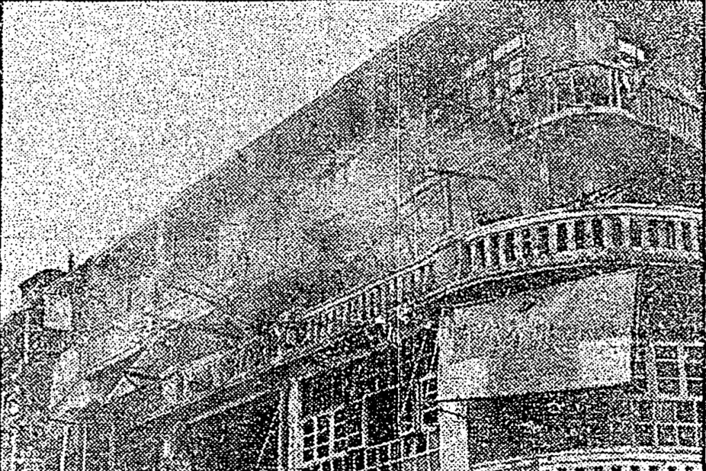 The aftermath of the 1957 Canton Road fire, in Hong Kong. Photo: SCMP