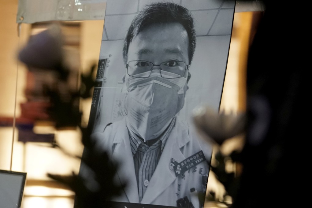 The death of coronavirus whistle-blower doctor Li Wenliang has prompted calls for greater freedom of expression in China. Photo: AP