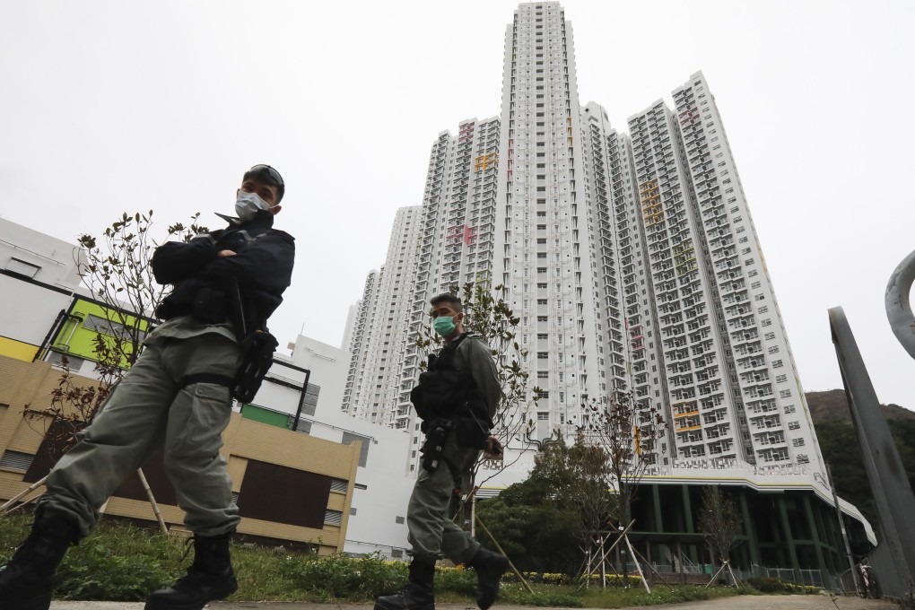 The Chun Yeung Estate in Fo Tan will be used as a makeshift quarantine facility. Photo: Felix Wong