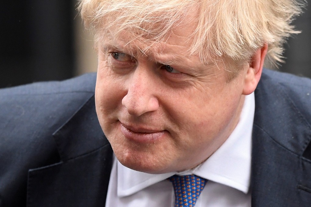 Britain's Prime Minister Boris Johnson arrives at Downing Street in London, before details of his cabinet reshuffle were released. Photo: Reuters