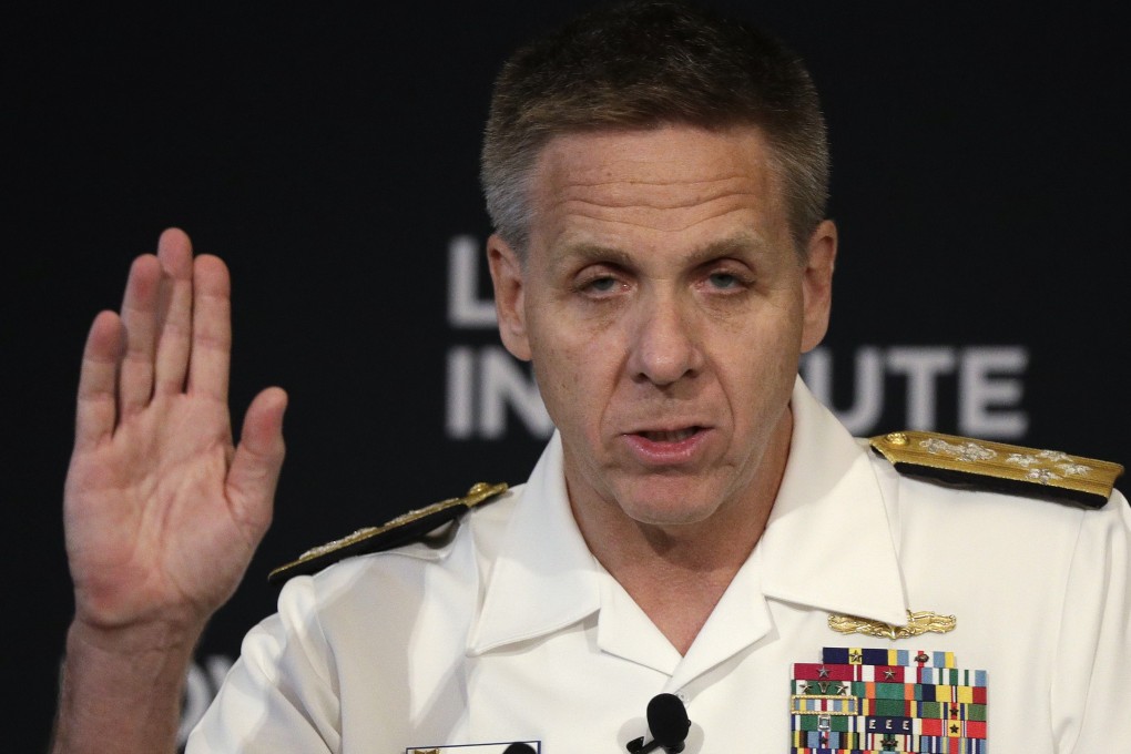 Admiral Philip Davidson, commander of the US Indo-Pacific Command. Photo: AP