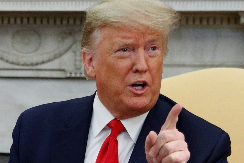 US President Donald Trump likes to insult people. Photo: Reuters