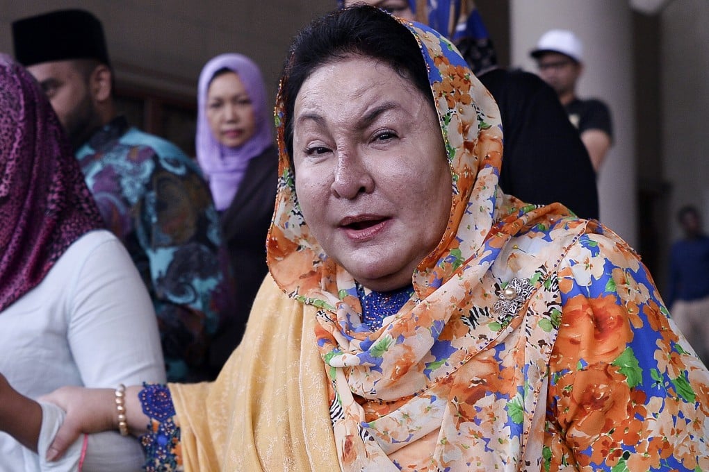 Rosmah Mansor, the wife of former Malaysian prime minister Najib Razak, arrives at court in Kuala Lumpur on February 13. Photo: DPA