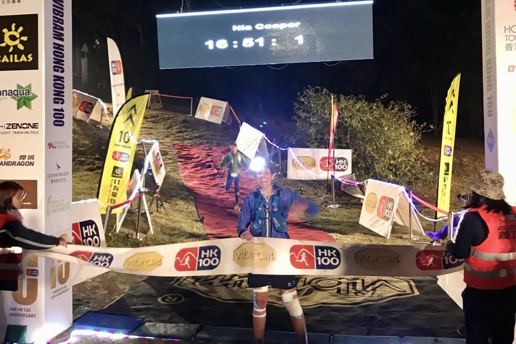 Nia Cooper on the HK100, the third of four 100km races on the Hong Kong Grand Slam. Photo: Handout