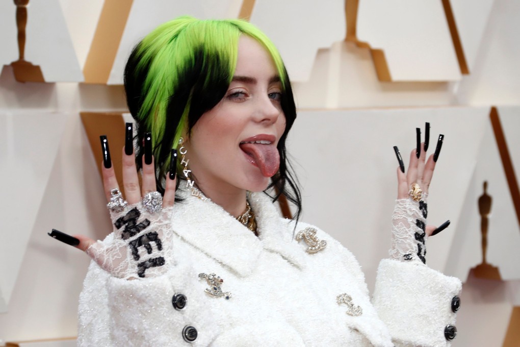 Billie Eilish, who swept five awards at the Grammys last month, released her James Bond theme tune on Friday, and it racked up 2.2 million hits on YouTube in six hours. Photo: Reuters
