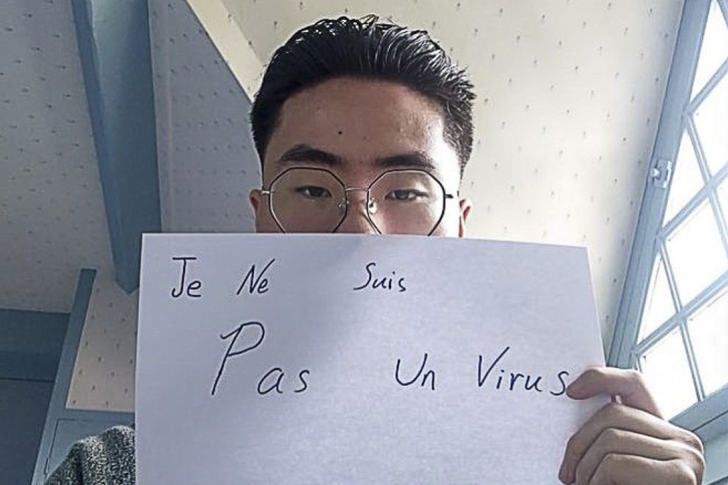 Social media campaigns such as “Je Ne Suis Pas Un Virus” (“I am not a virus”), a hashtag started by Asian people in France to combat xenophobia, have inspired others to take a stand against the growing climate of fear and mistrust. Photo: Twitter