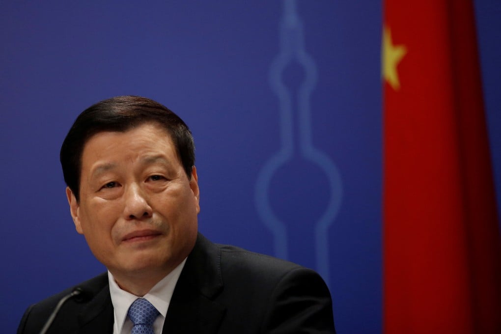Shanghai mayor Ying Yong, who has taken over from Jiang Chaoliang as Hubei’s Communist Party chief. Photo: Reuters