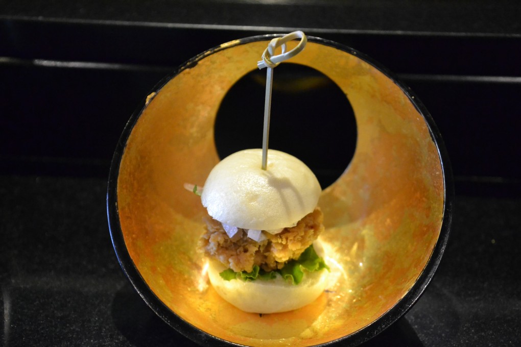 Crispy fish with tartare sauce sanguchito at Maido in Lima, Peru. Maido is one of two Lima restaurants in the top 10 on the World’s 50 Best Restaurants list, the other being Central. Photo: Chris Dwyer