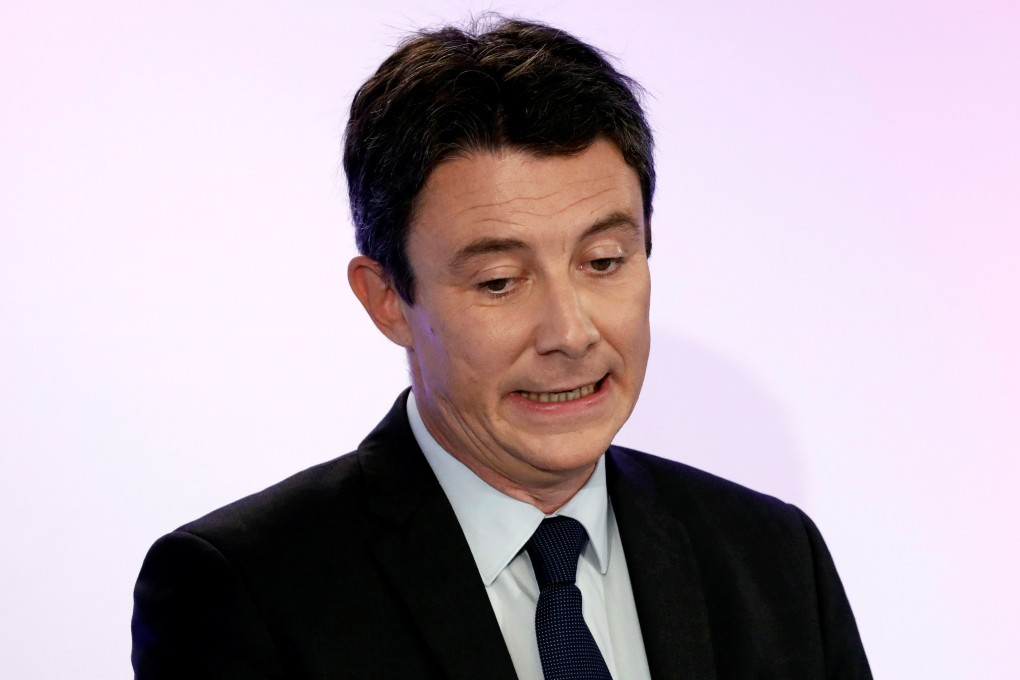 Benjamin Griveaux says he has dropped out of the race to protect his family’s privacy. Photo: Reuters