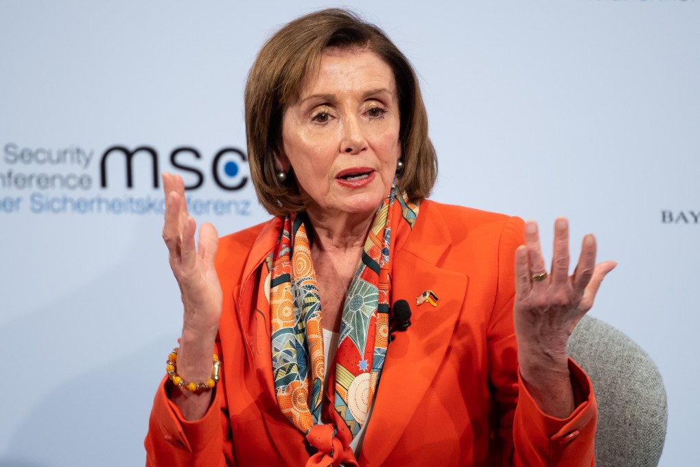 Nancy Pelosi at the Munich Security Conference on Friday. Photo: dpa