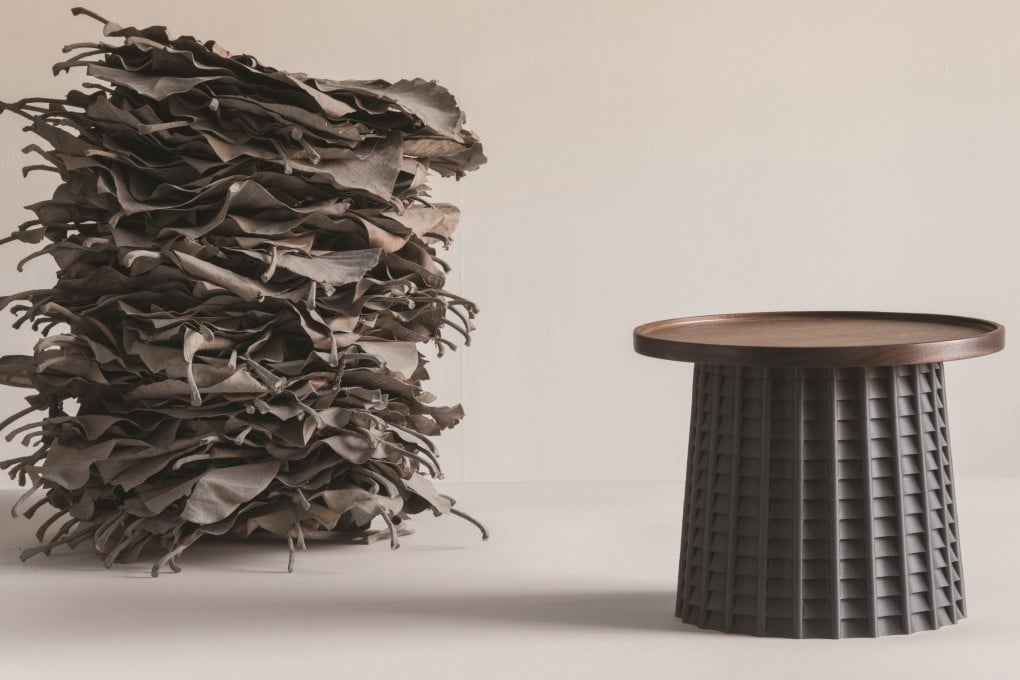 Korean designer Jongdae Ryu produces furniture and homeware solely from bioplastic and/or other recycled materials.